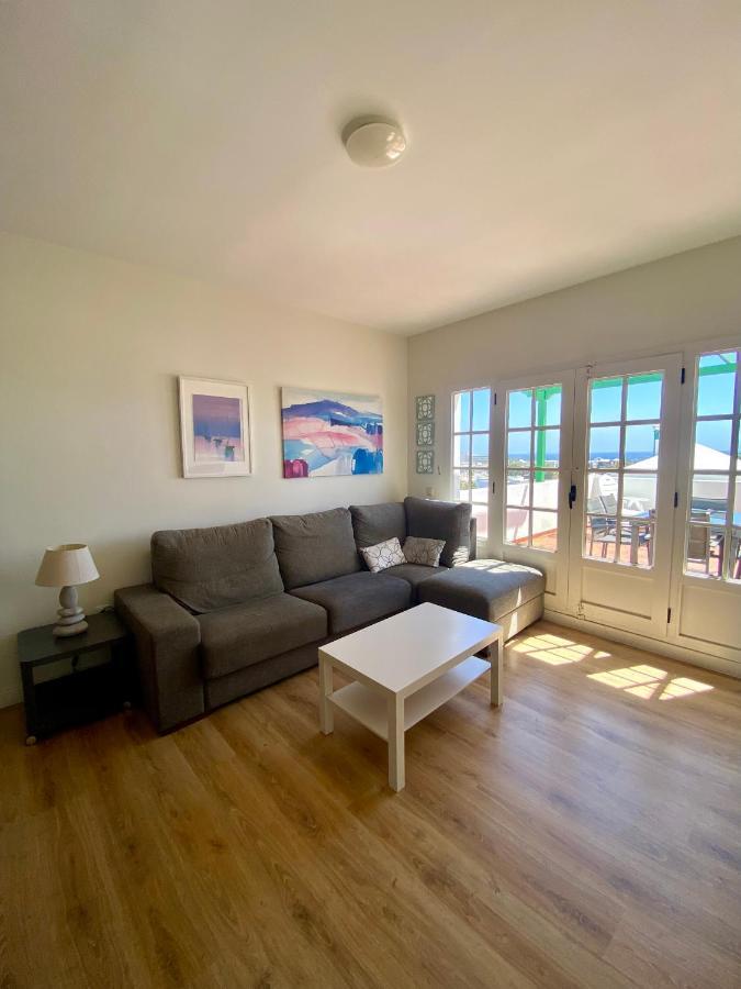 Апартаменты Apartamento Om Con Piscina Y Vistas Al Mar Коста-Тегисе Экстерьер фото